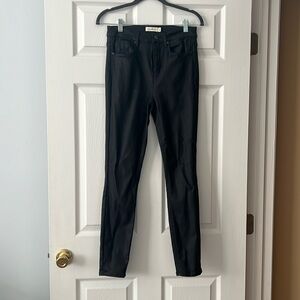 Metallic black jeans size 29